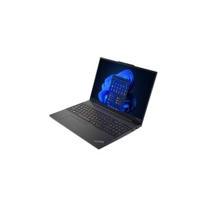 Lenovo ThinkPad E16 Gen 1 21JT - AMD Ryzen 5 - 7530U / op til 4.5 GHz - Win 11 Pro - Radeon Graphics - 16 GB RAM - 256 GB SSD TCG Opal Encryption 2, NVMe - 16 IPS 1920 x 1200 - 802.11a/b/g/n/ac/ax - grafitsort - kbd: nordisk (dansk/finsk/norsk/svensk) - m