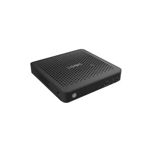 ZOTAC ZBOX M Series MI351 - Barebone - ultra-tynd form faktor - 1 x N-series N100 / op til 3.4 GHz - RAM 0 GB - UHD Graphics - Gigabit Ethernet, Bluetooth 5.2, IEEE 802.11ax (Wi-Fi 6) WLAN: - 802.11a/b/g/n/ac/ax, Bluetooth 5.2