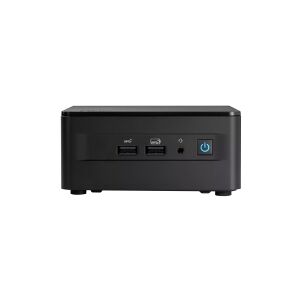 ASUS NUC 13 PRO RNUC13ANHI500002I - Barebone - mini PC - 1 x Core i5 1340P / op til 4.6 GHz - RAM 0 GB - Intel Iris Xe Graphics - Gigabit Ethernet, 2.5 Gigabit Ethernet, Bluetooth 5.2, IEEE 802.11ax (Wi-Fi 6E) WLAN: - Bluetooth 5.2, 802.11a/b/g/n/ac/ax (W