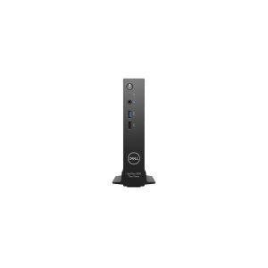 Dell OptiPlex 3000 Thin Client - Tynd klient - DTS - 1 x Celeron N5105 / op til 2.9 GHz - RAM 8 GB - flash - eMMC 64 GB - UHD Graphics - Gigabit Ethernet - Dell ThinOS - skærm: ingen - sort - BTS - med 3 års ProSupport Next Business Day Onsite Service eft