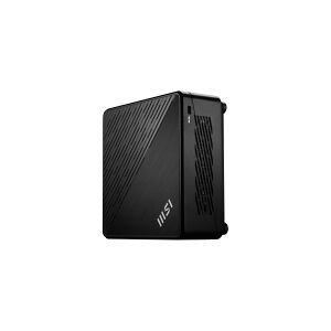 MSI Cubi 5 12M 021BDE - Barebone - mini PC - 1 x Core i5 1235U / 1.3 GHz - RAM 0 GB - UHD Graphics - GigE, 2.5 GigE, 802.11ax (Wi-Fi 6E), Bluetooth 5.3 - WLAN: 802.11a/b/g/n/ac/ax (Wi-Fi 6E), Bluetooth 5.3 - sort