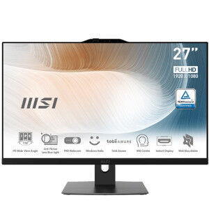 Msi Aio Modern 27" Intel Core I5 16gb Ram 512gb 12m-611es Negro