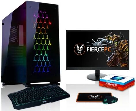 FIERCE Pack Gaming FIERCE Apache - 472074 (Desktop Gaming + Monitor 24'')