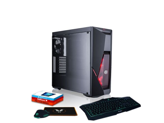 FIERCE PC Gaming FIERCE Python - 884774 (Intel Core i5-8600K - 2 TB HDD + 240 GB SSD - RAM: 16 GB - NVIDIA GeForce GTX 1660 Ti)