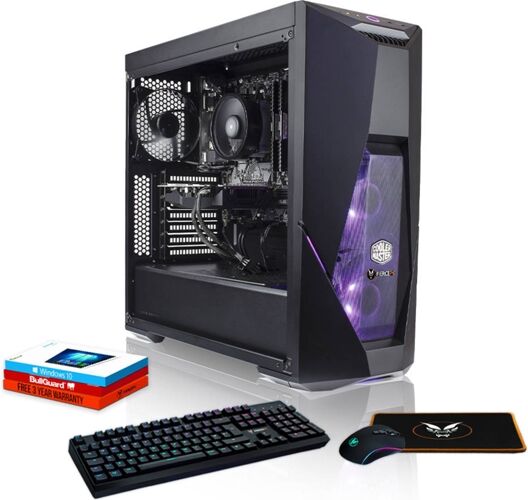 FIERCE PC Gaming FIERCE Overlord - 1137239 (AMD Ryzen 5 3600 - RAM: 16 GB - 480 GB SSD - NVIDIA GeForce RTX 2070 Super)