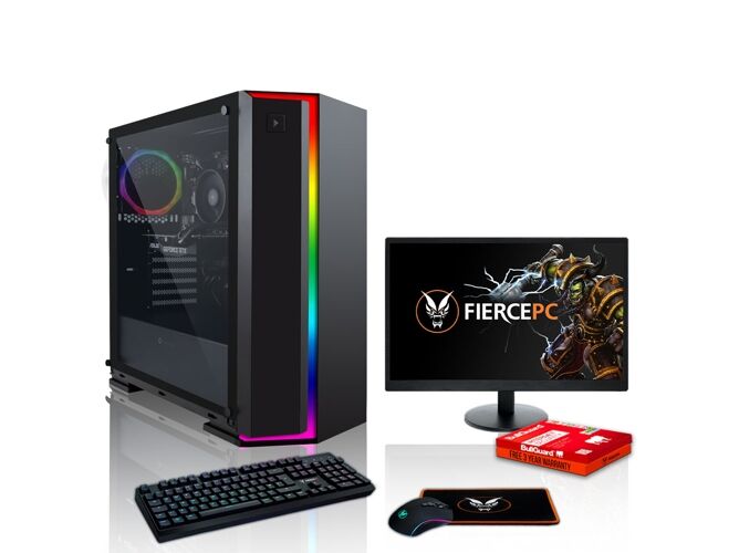 FIERCE Pack Gaming FIERCE Apache - 473470 (Desktop Gaming + Monitor 24'')