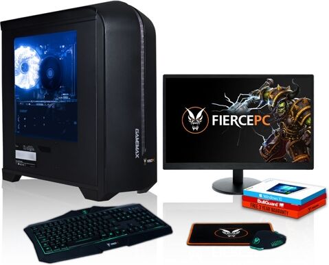 FIERCE Pack Gaming FIERCE Guardian - 385286 (Desktop Gaming + Monitor 21.5'')