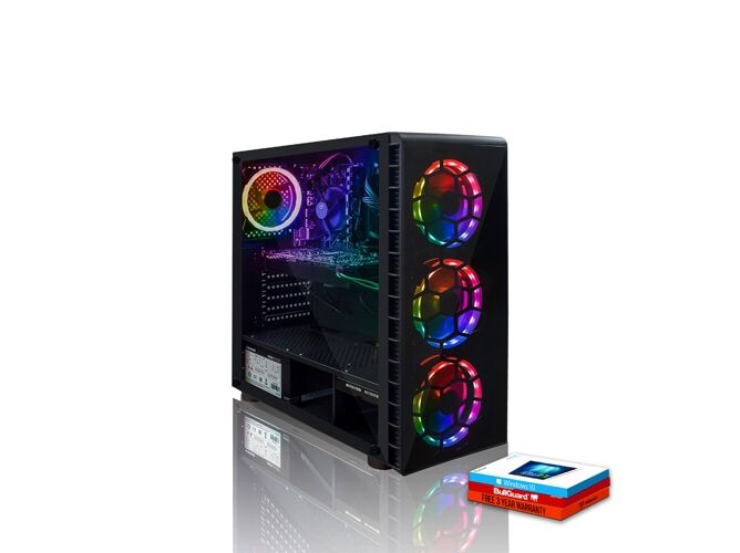 FIERCE PC Gaming FIERCE Apache - 463674 (Intel Core i7-8700 - 1 TB HDD - RAM: 16 GB - NVIDIA GeForce GTX 1050 Ti)