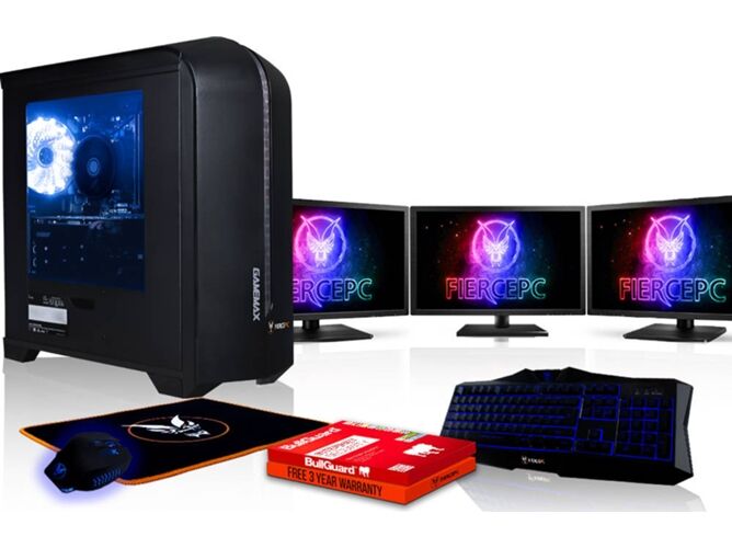 FIERCE Pack Gaming FIERCE Apache - 472068 (Desktop Gaming + 3 Monitores 24'')