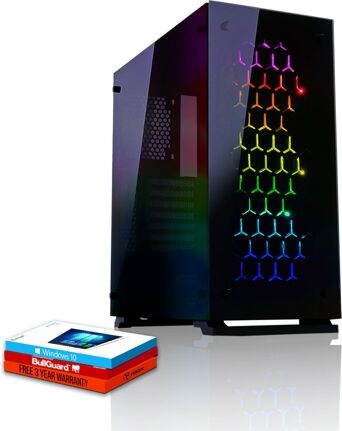 FIERCE PC Gaming FIERCE Cypher - 498898 (Intel Core i7-8700K - 1 TB SSHD - RAM: 16 GB - NVIDIA GeForce GTX 1060)