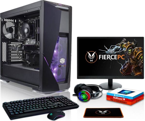 FIERCE Pack Gaming FIERCE Tormentor - 1137429 (PC Gaming + Monitor 24'' + HeadSet Gaming)