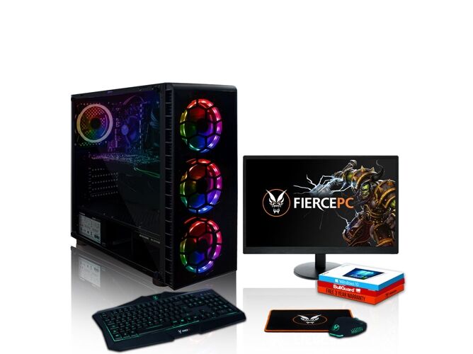 FIERCE Pack Gaming FIERCE Apache - 458876 (Desktop Gaming + Monitor 21.5'')