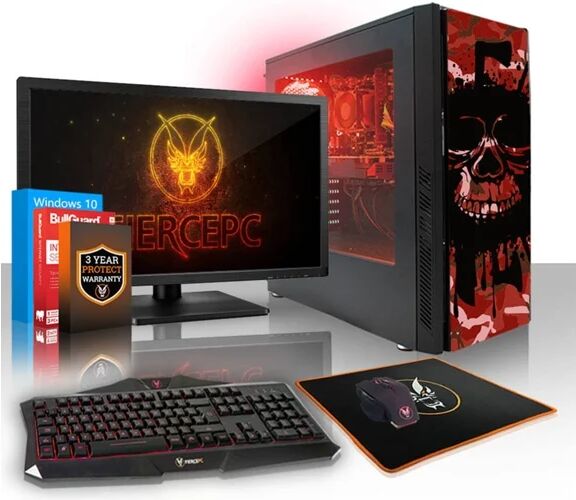 FIERCE Pack Gaming FIERCE Zombie - 887330 (Desktop Gaming + Monitor 24'')