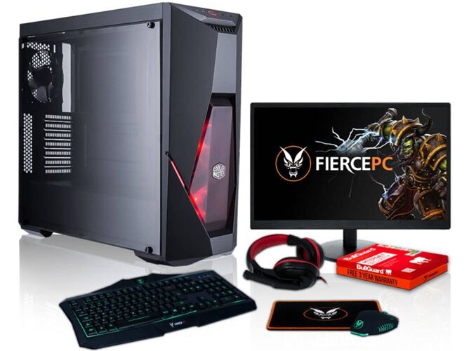 FIERCE Pack Gaming FIERCE Zombie - 887127 (Desktop Gaming + Monitor 24'' + HeadSet Gaming)