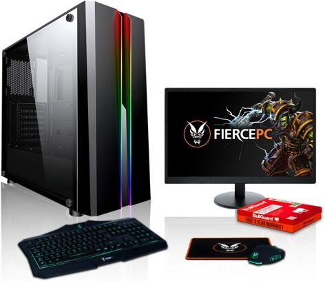 FIERCE Pack Gaming FIERCE Cypher - 498504 (Desktop Gaming + Monitor 24'')