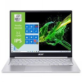 Acer SWIFT 3 SF313-52G-57UK 13.5' 2256X1504 IPS/3:2/I5-1035G4/512SSD/8GB/MX350