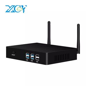 XCY-Mini PC Windows 10 Linux  Intel Core i7-4500U/i5-5200U  Wi-Fi 300 Mb/s  Gigabit Ethernet  8x