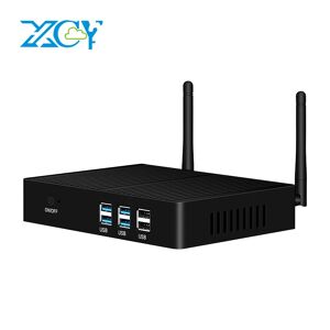 XCY-Mini PC Windows 10/Linux  Intel Core i7-4500U/i5-5300U  Wi-Fi 300 Mb/s  Gigabit Ethernet  8x