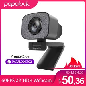 AUSDOM – Webcam AW930 PRO  Autofocus HDR 2K  Type C  grand Angle 100 °  avec double micros