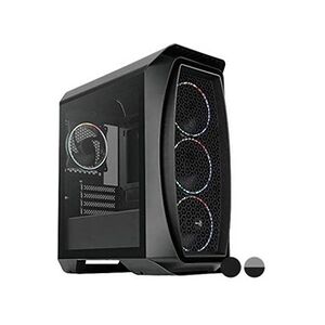 AeroCool Boîtier Demi Tour Micro ATX / Mini ITX / ATX Aero One Mini Eclipse RGB LED Ø 12 cm - Blanc - Publicité