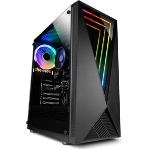 Vibox I-19 PC Gamer - Quad Core AMD Ryzen 3200G Processeur 4GHz - Radeon Vega 8 Graphique - 16Go RAM - 500Go NVMe M.2 SSD - Windows 11 - WiFi - Publicité