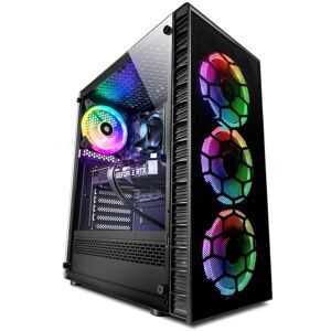 Vibox III-95 PC Gamer - 8 Core Intel i7 10700F Processeur 4.8GHz - Nvidia RTX 3060 Ti 8Go Carte Graphique - 16Go RAM - 1To NVMe M.2 SSD - Windows 11 - WiFi - Publicité