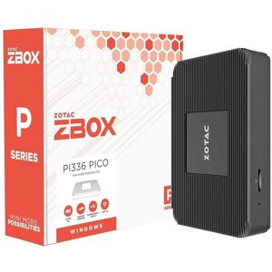 ZBOX P Series PI336 pico - Celeron N6211 1.2 GHz 4 Go RAM 128 Go Noir