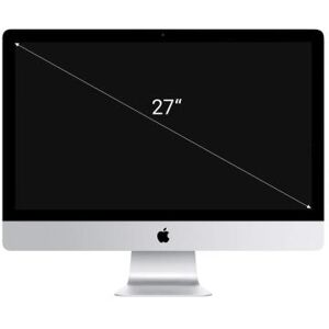 Apple iMac 27" 5k Display (2017) 3,80 GHz i5 2 To Fusion Drive 64 Go argent - très bon état argent - Publicité