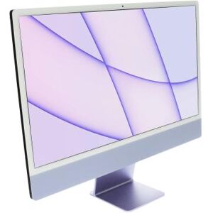 Apple iMac (2021) 24" 4,5K M1 512Go SSD 8Go violet - comme neuf Mauve - Publicité