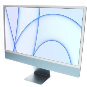 Apple iMac 24" 4.5K Display (2021) M1 Chip 8-Core CPU 8-Core GPU 1 To SSD 16 Go bleu - comme neuf bleu - Publicité