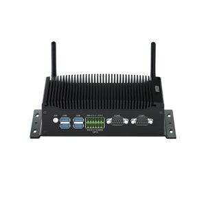 WEIDIAN Fanless Mini PC Dual NIC, Fanless Mini PC Ubuntu, 8th Gen 2 Cores Core i3-8140U, Mini Desktop Computers, 4K Dual HD DP Triple Display, Dual Band WiFi, BT4.2, 6USB for Business/Home/Office - Publicité