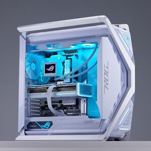 INFOMAX VOTRE EXPERT GAMING INFOMAX   PC Gamer, PC Gamer White, PC Gaming Processeur Core i9-14900KF • RTX 4090 Strix Blanc • RAM DDR5 96 GO • SSD 2 to PCIE 5.0 • BOÎTIER Hyperion Blanc • Watercooling ROG • W11 Pro - Publicité