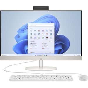 HP 27-cr0034nf AMD Ryzen 5 7520U 68,6 cm (27") 1920 x 1080 pixels PC All-in-One 8 Go LPDDR5-SDRAM 512 Go SSD Windows 11 Home Wi-Fi 6 (802.11ax) Blanc - Publicité