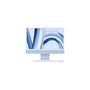 Apple Imac 24" écran Rétina 4,5k 256 Go Ssd 8 Go Ram Puce M3 Cpu 8 Cœurs Gpu 8 Cœurs Bleu Nouveau - Publicité