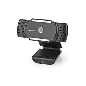 Nedis Webcam Mise Au Point Automatique Microphone Intégré Noir Usage Non Intensif Nedis