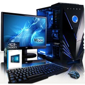 Vibox IV-22 PC Gamer - 24" Écran Pack - 8 Core Intel i7 11700F Processeur 4.9GHz - Nvidia GTX 1650 4Go - 16Go RAM - 240Go SSD - 1To Disque Dur - Windows 11 - WiFi Bleu - Publicité