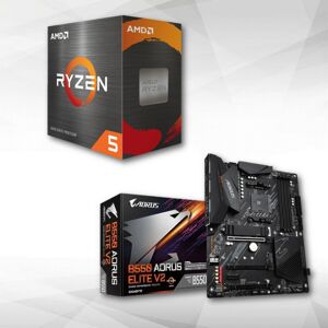 AMD Ryzen 5 5600X - 3,7/4,6 GHz + B550 AORUS Elite V2