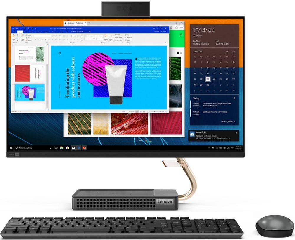 Lenovo IdeaCentre AIO 5i 23.8" All-in-One PC - Intel Core i5, 512 GB SSD, Grey, Grey