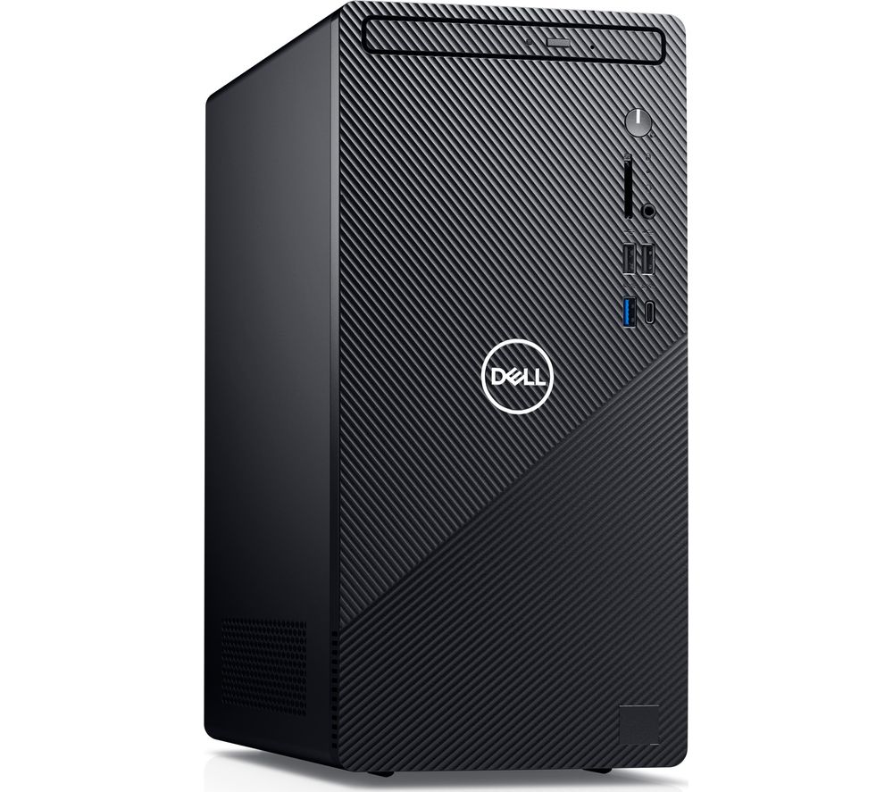 Dell Inspiron 3891 Desktop PC - Intel Core i3, 1 TB HDD, Black, Black