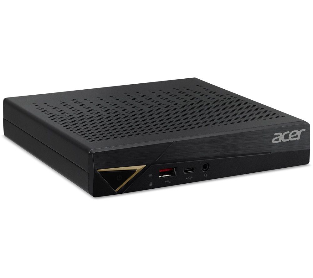 Acer Revo RN96 Desktop PC - Intel Core i3, 512 GB SSD, Black, Black