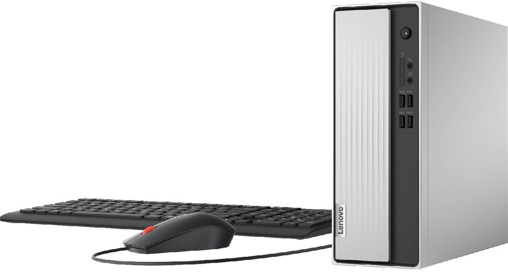 Lenovo IdeaCentre 3i Desktop PC - Intel Core i5, 1 TB HDD &amp; 256 GB SSD, Grey, Grey