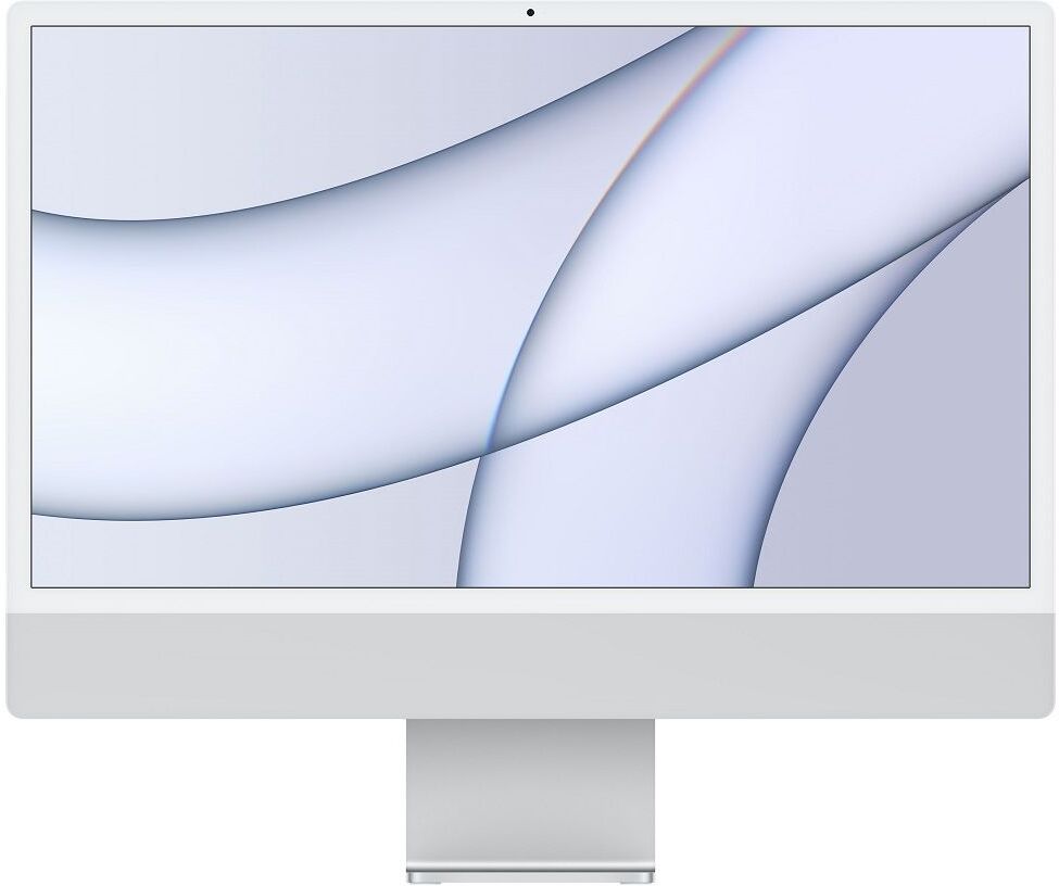 Apple iMac 4.5K 24" (2021) - M1, 256 GB SSD, Silver, Silver