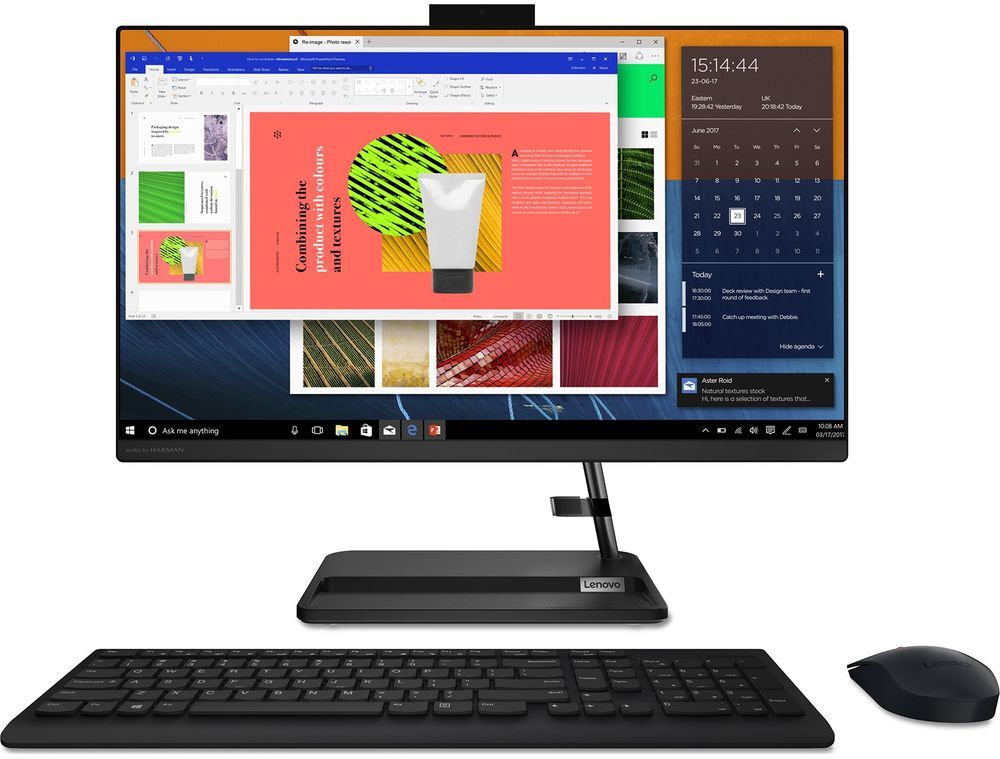 Lenovo IdeaCentre AIO 3i 23.8" All-in-One PC - Intel Core i5, 512 GB SSD, Black, Black