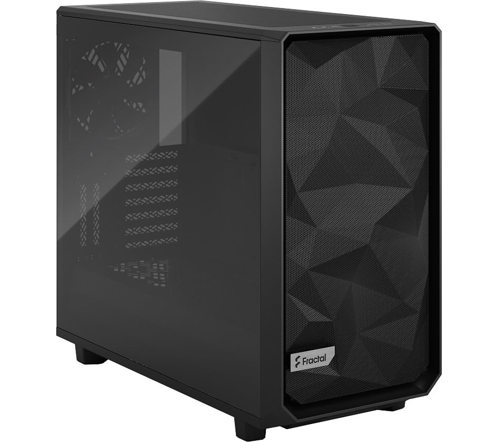 FRACTAL DESIGN Meshify 2 E-ATX Mid-Tower PC Case - Black, Dark Tinted Glass, Black
