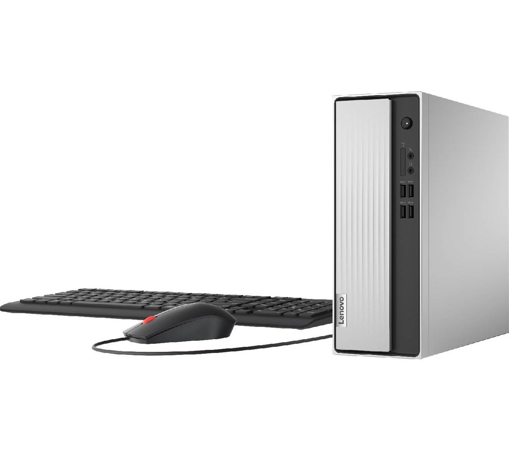 Lenovo IdeaCentre 3 Desktop PC - AMD Ryzen 3, 256 GB SSD, Grey, Grey