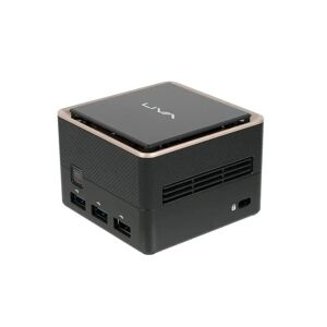 ECS PC/Workstation  LIVA Q3 Plus AMD Ryzen Embedded V1000 V1605B 8 GB DDR4-SDRAM 128 eMMC Windows 10 Pro Mini PC Nero [95-677-MZ6A04]