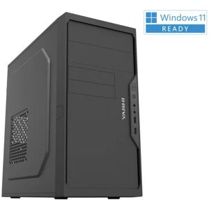 YASHI PC/Workstation  YY51056 PC/stazione di lavoro Intel® Core™ i5 i5-11400 8 GB DDR4-SDRAM 256 SSD SENZA SISTEMA OPERATIVO Mini Tower Nero [YY51056]