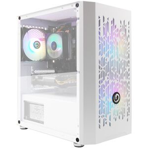 eXtremeBit PC Computer Gaming Assemblato Bianco Intel i7-3770 Ram 16GB SSD 1TB GeForce GTX 1650 4GB GDDR6