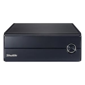 Shuttle XPС slim XH610V barebone per PC/stazione di lavoro 3.5L sized PC Nero Intel H610 LGA 1700 (XH610V)