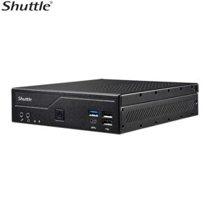 Shuttle DH610S PC/stazione di lavoro Slim PC DDR4-SDRAM HDD+SSD Mini PC Nero (DH610S)